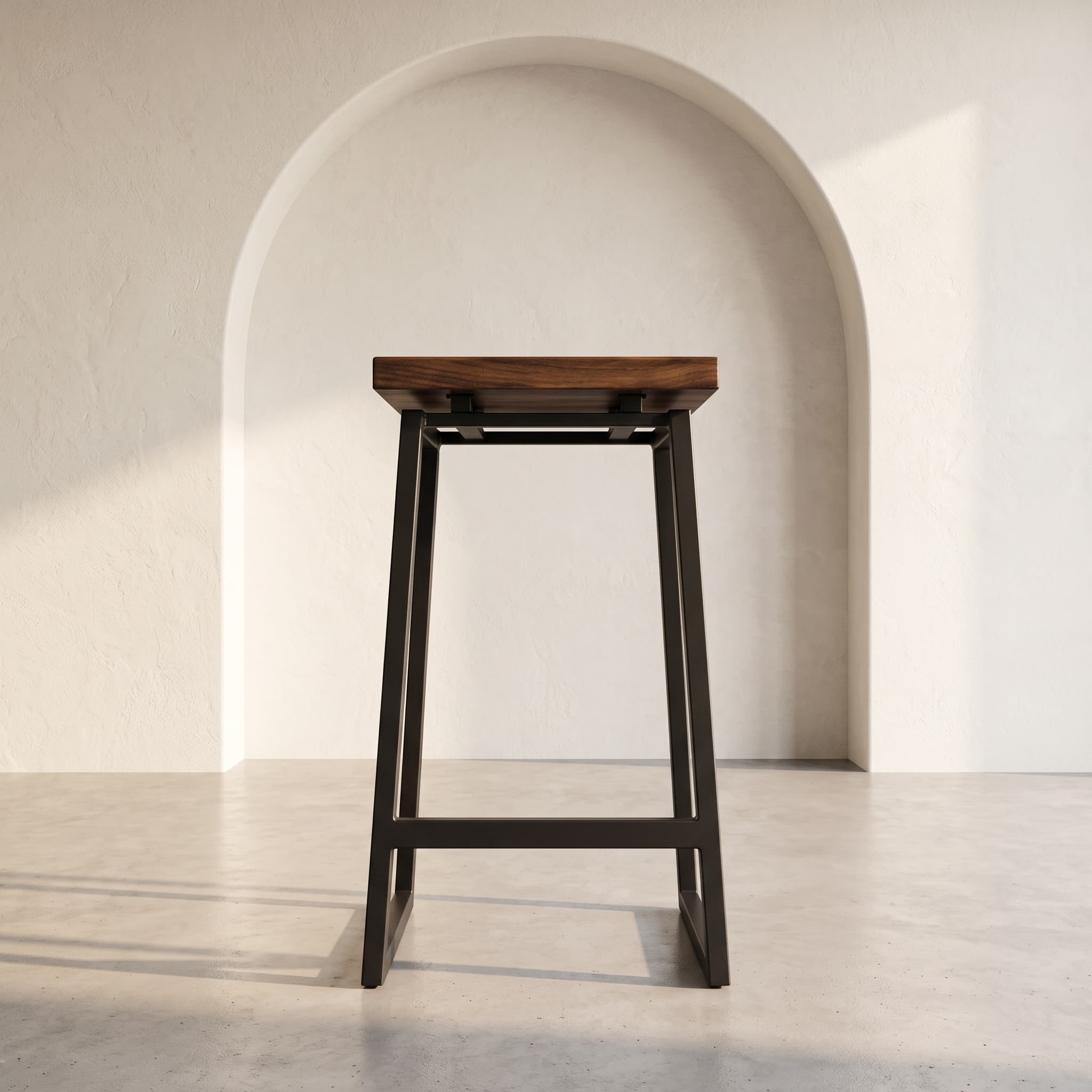 The Modern Steel Bar Stool — view 1
