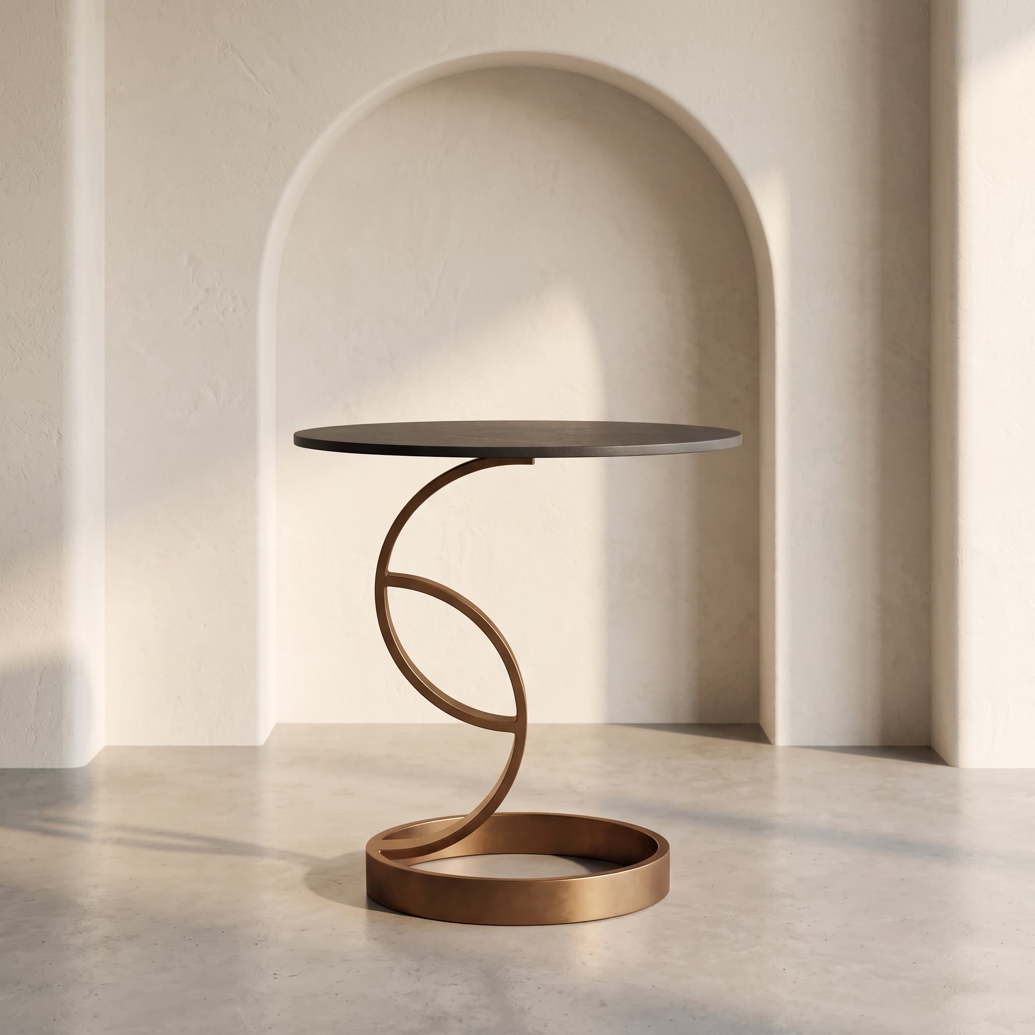 The Spiral Side Table — view 1